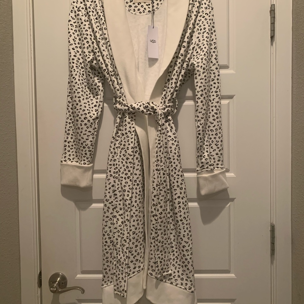 UGG Leopard Print Robe